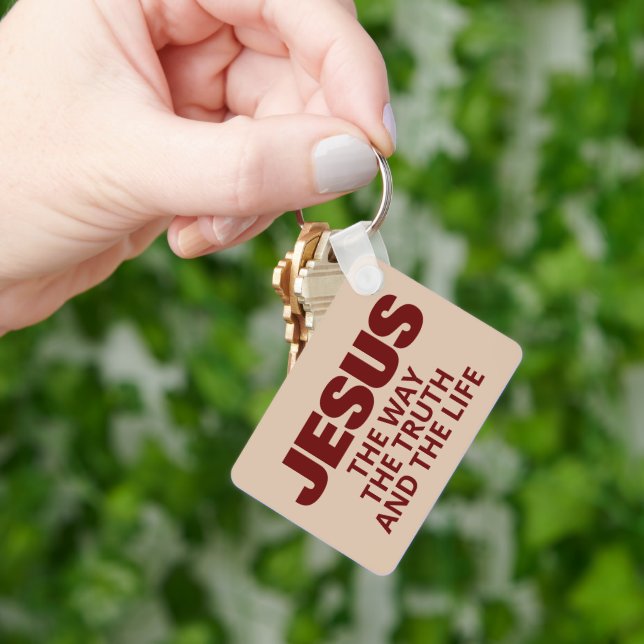 JESUS VÄGEN SANNINGEN OCH LIVET NYCKELRING (Hand)