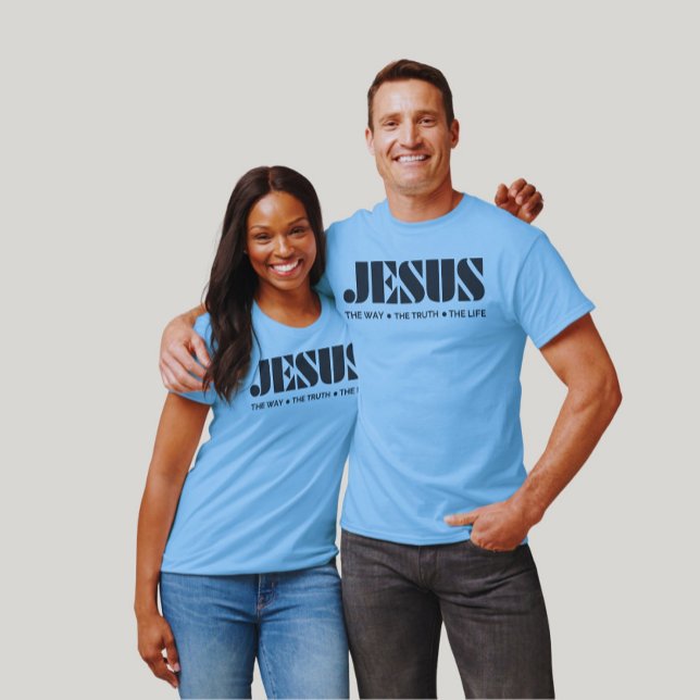 Jesus - vägen, sanningen och livet, t shirt (Skapare uppladdad)
