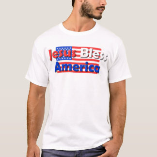 Jesus välsignar Amerika T-shirt
