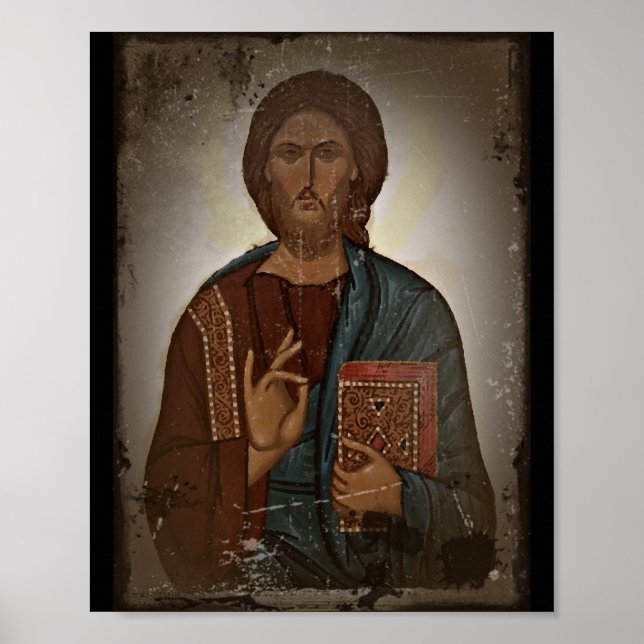 Jesus välsignelse poster (Framsidan)