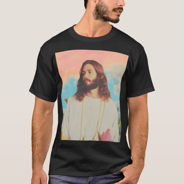 Jesus välsignelse t shirt (Framsida)