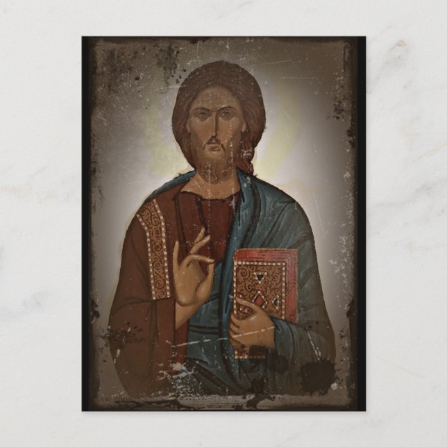 Jesus välsignelse vykort (Framsida)