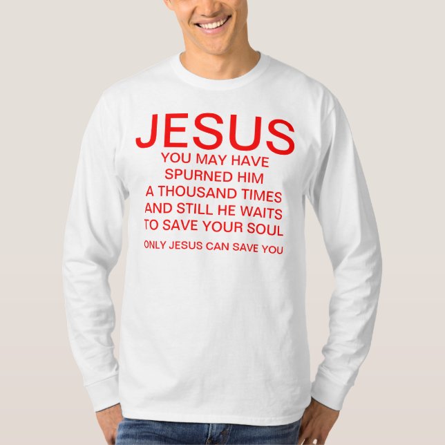 Jesus väntningar tee (Framsida)