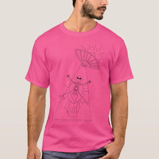 Jesus var en alienkidnappning t shirt