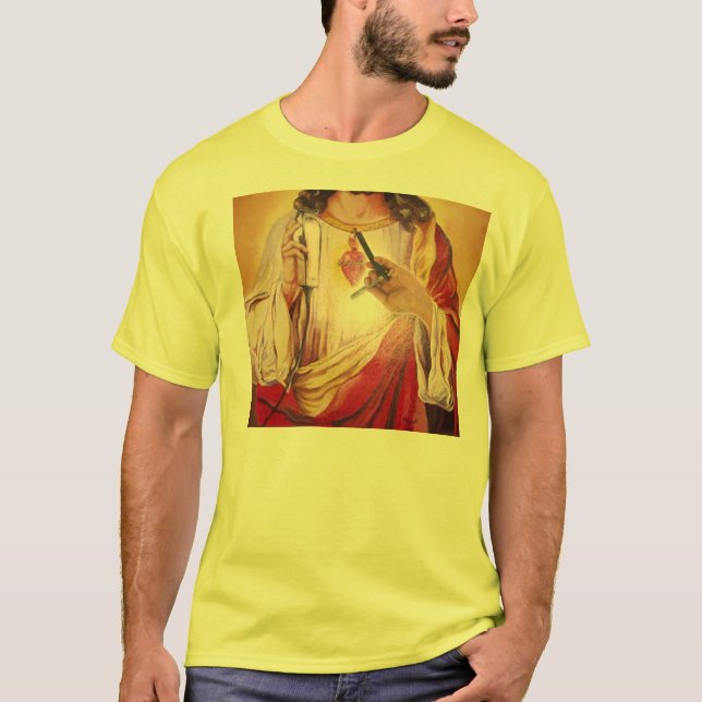 Jesus var en barberareT-tröja Tee Shirt (Framsida)