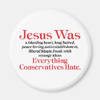 Jesus Var En Blödande Hjärt-Liberal - Anti GOP