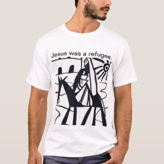 Jesus var en flyktingt-shirt t shirt