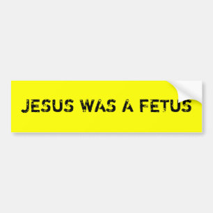 Jesus var en fosterbildekal bildekal