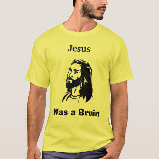 Jesus var en grundläggande gult för nalleskjorta t-shirt