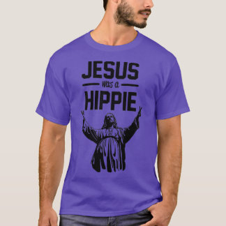 Jesus var en hippie t shirt