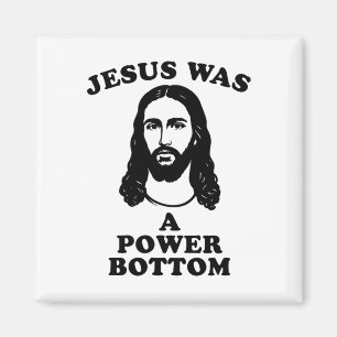 Jesus Var En Kraftfull Botten Rolig Pride Jul Gag Magnet