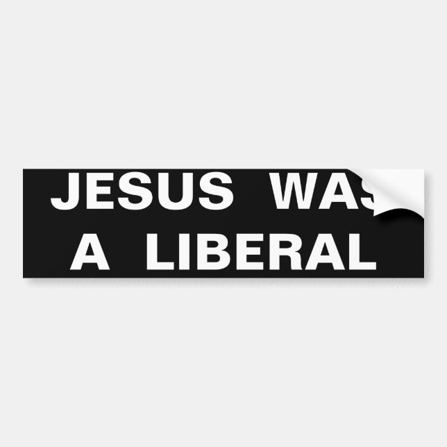JESUS VAR EN LIBERAL PERSON BILDEKAL (Framsidan)