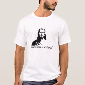 Jesus var en liberal person tee shirt