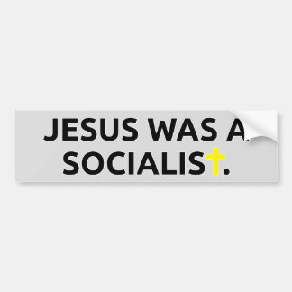 Jesus var en socialist bildekal