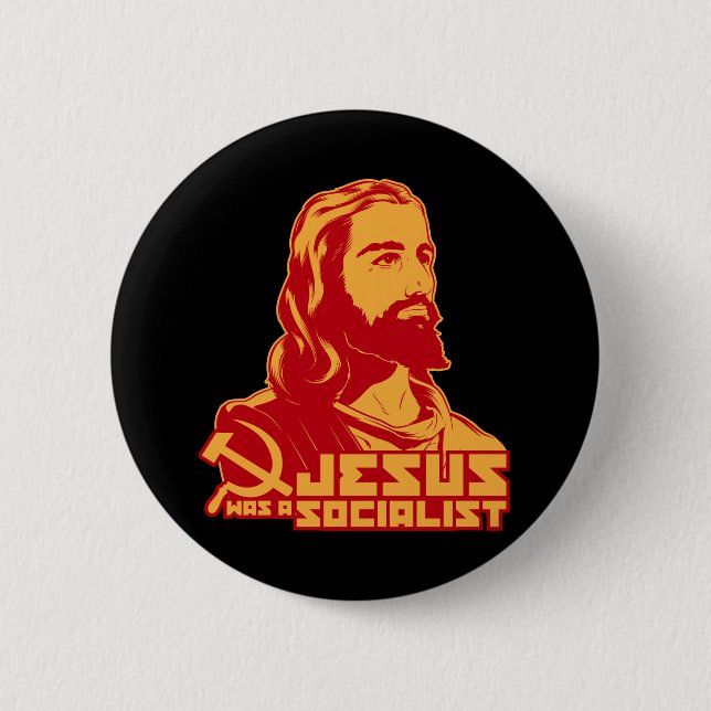 Jesus var en socialist knapp (Framsida)