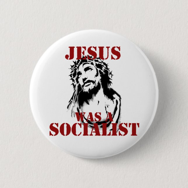 Jesus var en socialist knapp (Framsida)