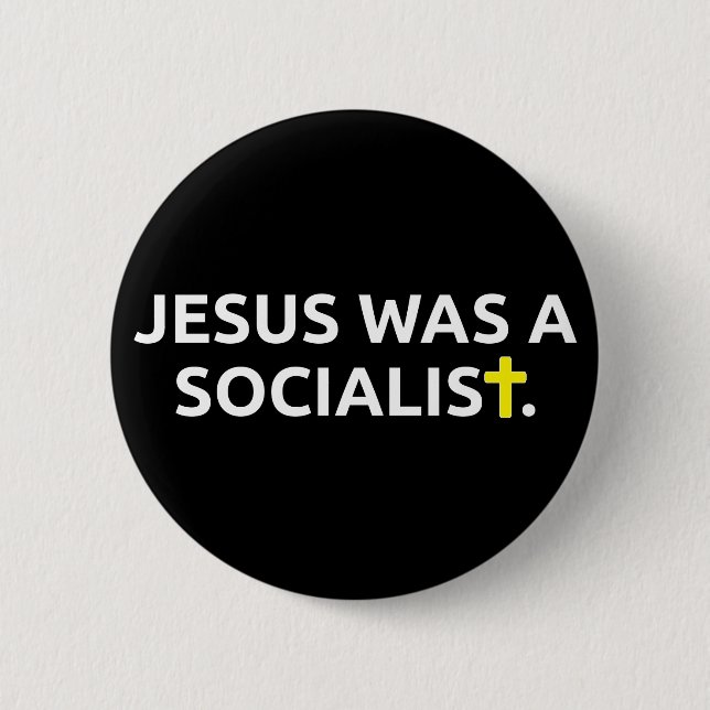 Jesus var en socialist knapp (Framsida)