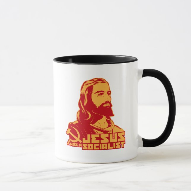 Jesus var en socialist mugg (Höger)