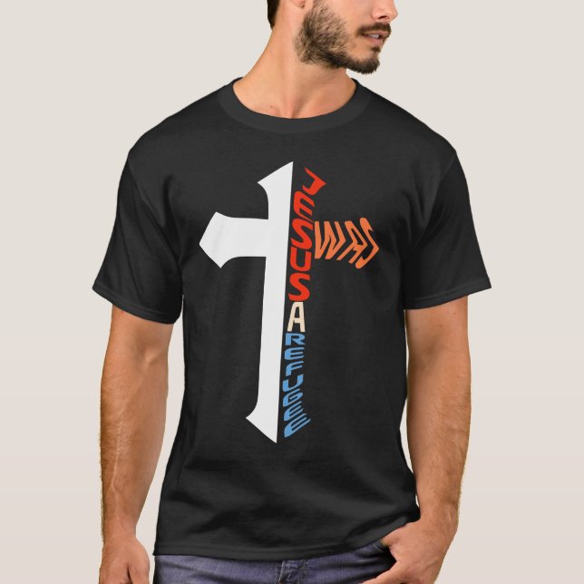 Jesus var flykting t shirt (Framsida)