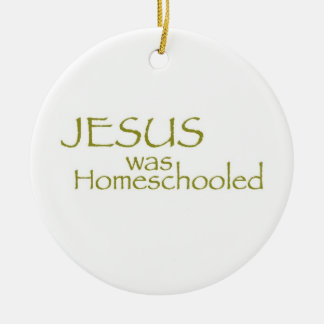 JESUS var Homeschooled Julgransprydnad Keramik