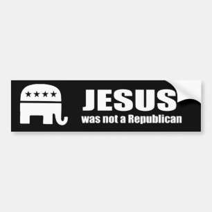 Jesus var inte en republikan bildekal