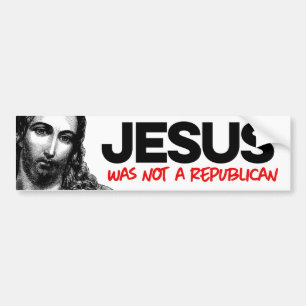 Jesus var inte republikansk bildekal