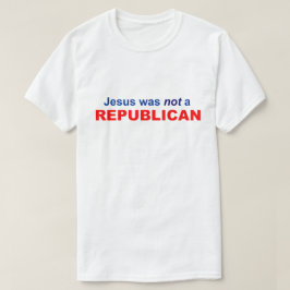 Jesus var inte republikansk t shirt