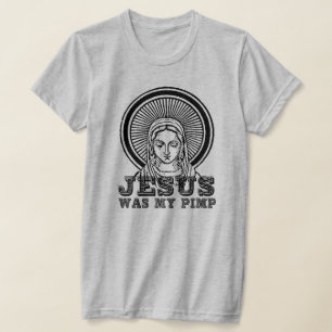 Jesus var min Pimp T Shirt