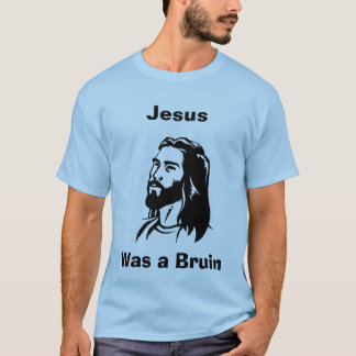 Jesus var nalleJersey blått Tee