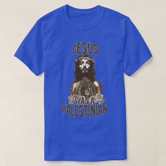Jesus var palestinier t shirt (Design framsida)