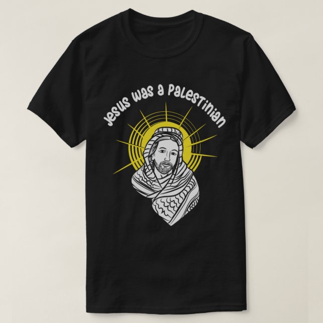Jesus var palestinier t shirt (Design framsida)