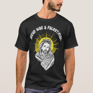 Jesus var palestinier t shirt