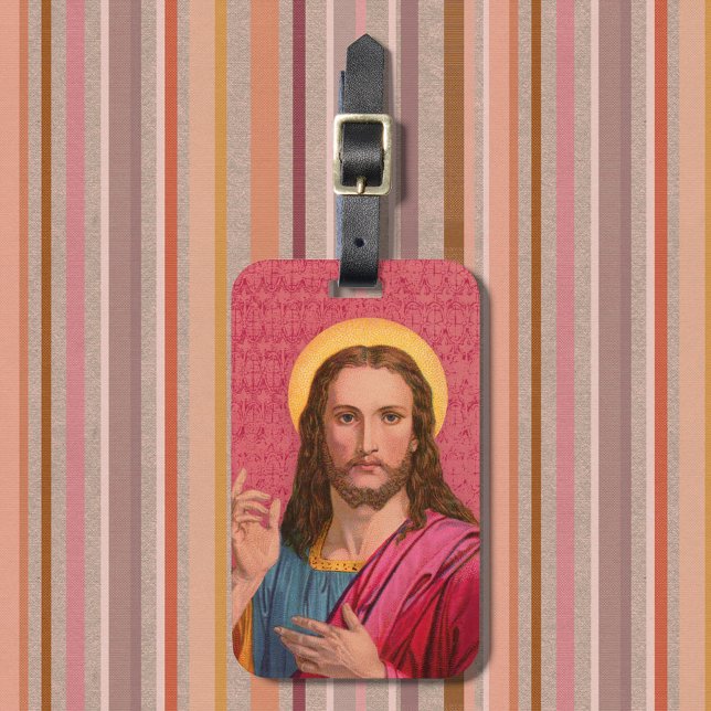 Jesus vår savior Luggage Tag Bagagebricka (Skapare uppladdad)