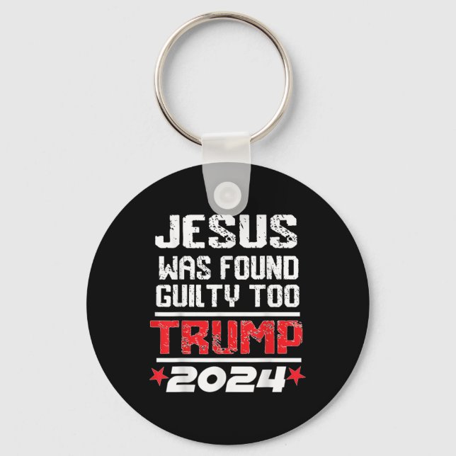 Jesus var skyldig att ta Amerika tillbaka. Nyckelring (Framsida)