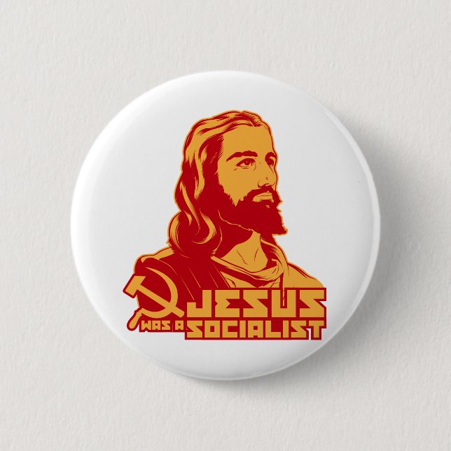 Jesus var socialist knapp (Framsida)