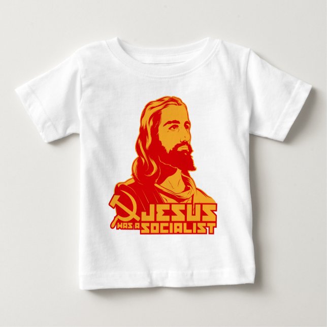 Jesus var socialist t shirt (Framsida)