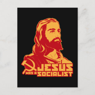 Jesus var socialist vykort