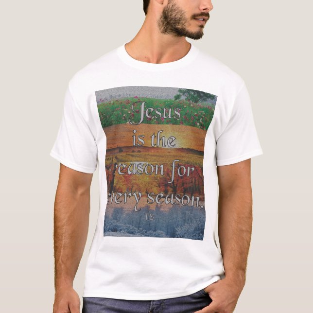 Jesus, varje säsong t shirt (Framsida)
