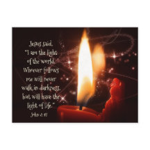 Jesus, världens ljus, Psalm 8:12 jul