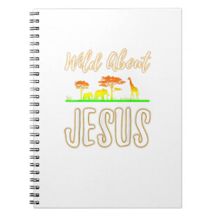 Jesus Vbs Manar Women Kids Vild om Jesus Christia Anteckningsbok