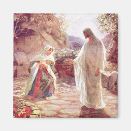 Jesus verkar för Mary Magdalene Magnet