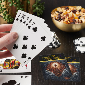 Jesus vid himlens dörr casinokort