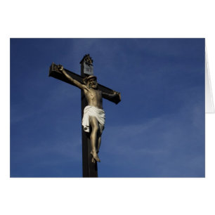 Jesus vid Kor Hälsningskort