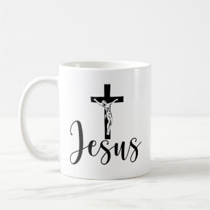 Jesus vid Kor Kaffemugg