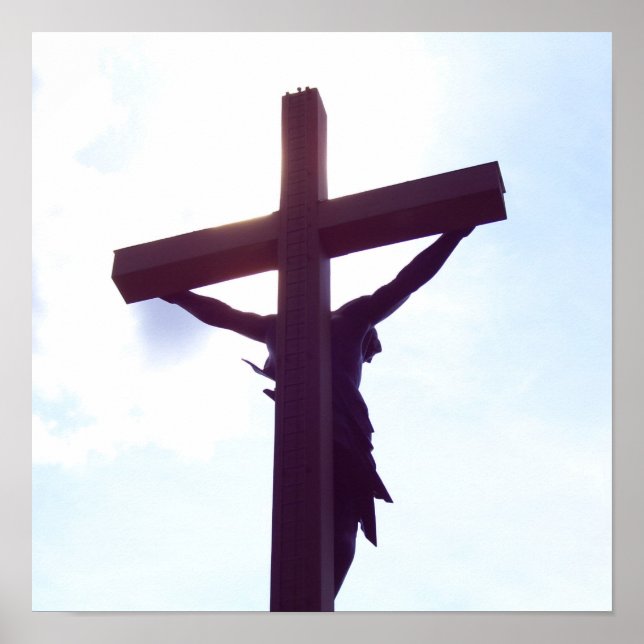 jesus vid kor poster (Framsidan)