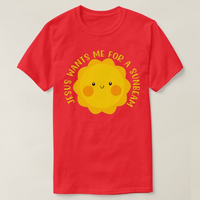 Jesus vill att jag ska ha en solstråle, Cute Child T Shirt (Design framsida)