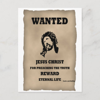 Jesus ville Poster Vykort