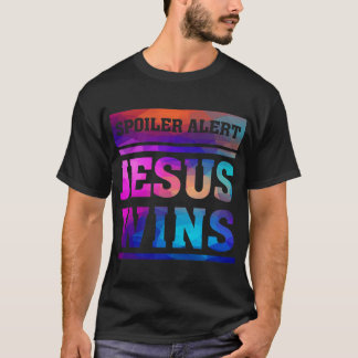 Jesus vinner Christian Faith som säger avslöjande T Shirt