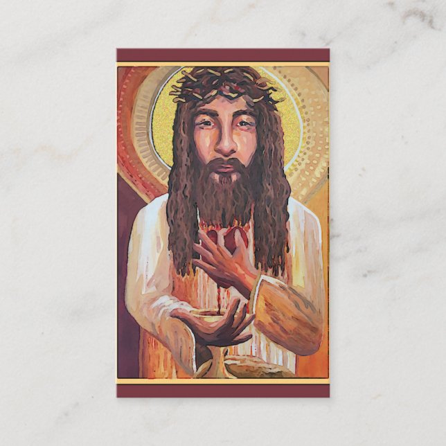 Jesus Visitkort (Framsida)