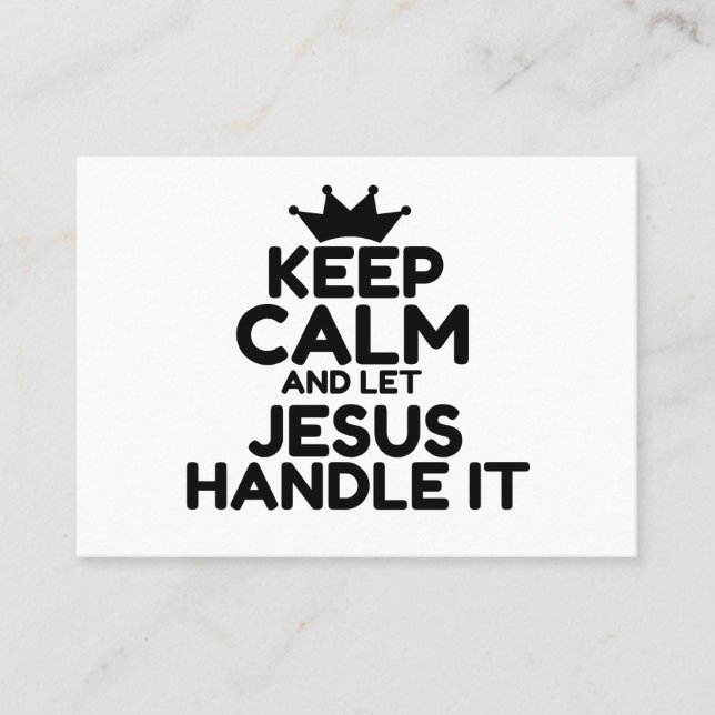 JESUS VISITKORT (Framsida)